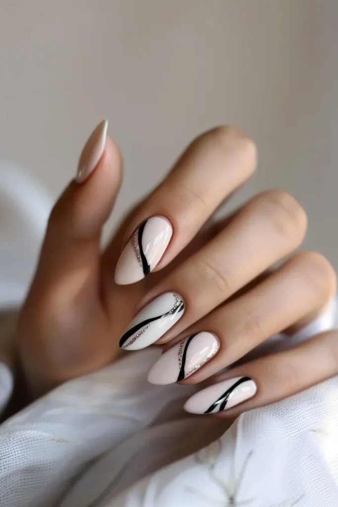 Minimal French Homecoming Nails Hoco Nail Inspo Idea
