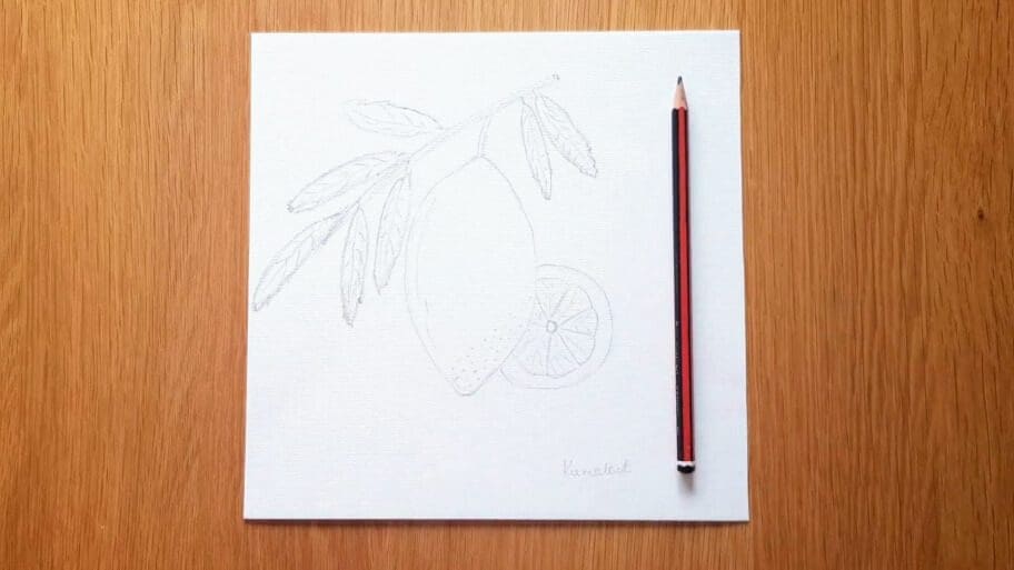 Lemon Drawing