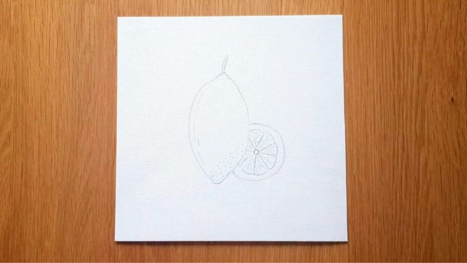 Lemon Drawing