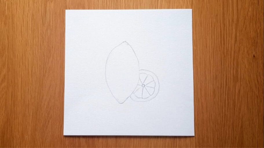Lemon Drawing