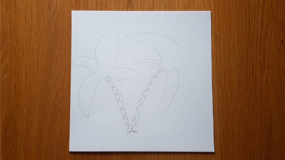 Palm Tree Drawing