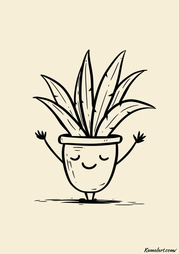easy cute dracaena dancer drawing ideas